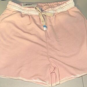White Birch Light Pink Athletic Shorts